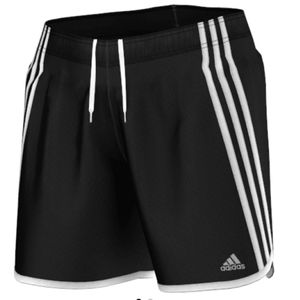 Adidas/ womens athletic shorts /medium/ black and white